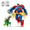 LEGO DC 76302 Il Mech di Superman contro Lex Luthor - Giocattolo da supereroe per bambini dai 6 anni
