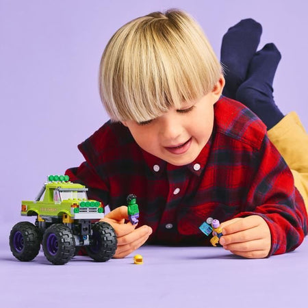 LEGO  Marvel 76312 Hulk contro Thanos, set di costruzione fuoristrada per bambini dai 7 anni