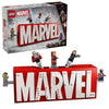 LEGO Marvel 76313 MARVEL Logo e i suoi Super Eroi - Gioco di costruzioni Avengers per bambini di 12 anni