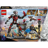 LEGO Marvel 76314 La battaglia di Capitan America: Guerra civile - Giocattolo per bambino di 10 anni