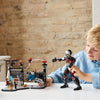 LEGO Marvel 76314 La battaglia di Capitan America: Guerra civile - Giocattolo per bambino di 10 anni