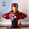 LEGO  Marvel 76327 Busto di Iron Man MK4 - Set da costruzione per adulti - Idea regalo