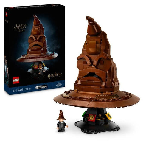 LEGO Harry Potter 76429 Il Cappello Parlante che Parla, Idea Regalo, Tema Hogwarts