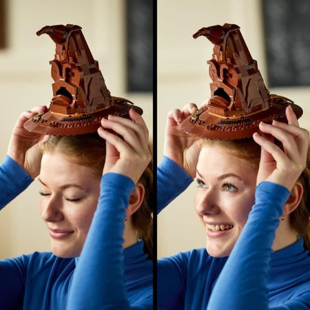 LEGO Harry Potter 76429 Il Cappello Parlante che Parla, Idea Regalo, Tema Hogwarts