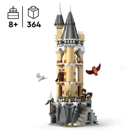 LEGO Harry Potter 76430 Voliera del Castello di Hogwarts, Animale Giocattolo per Bambini