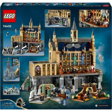 LEGO Harry Potter 76435 Castello di Hogwarts: La Sala Grande - Set da collezione