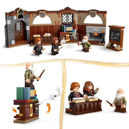 LEGO Harry Potter 76442 Castello di Hogwarts: Lezione di incantesimi - Giocattolo da collezione