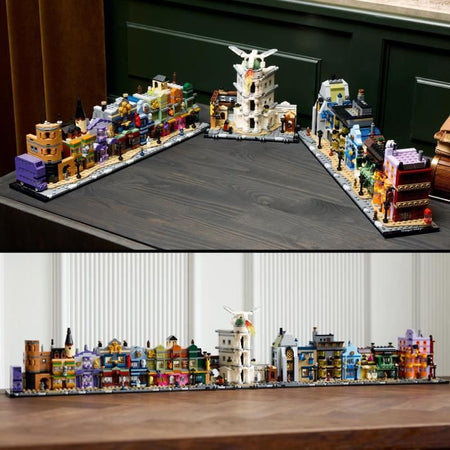 LEGO Harry Potter 76444 Diagon Alley Negozi Magici - Set per Adulti
