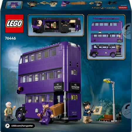 LEGO Harry Potter 76446 Night Bus Adventure - Set di costruzioni per bambini dagli 8 anni in su