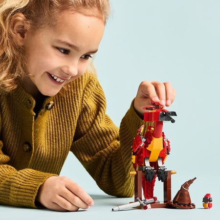 LEGO Harry Potter 76448 Fanny: la Fenice di Silente - Giocattolo per bambini di 8 anni