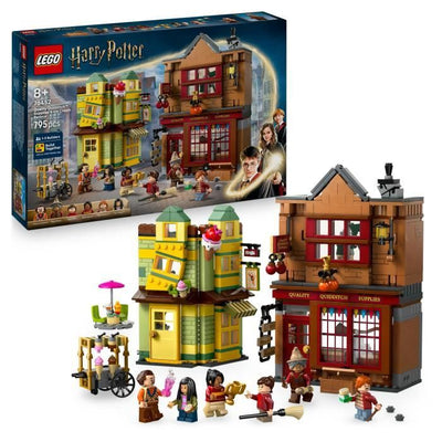 LEGO Harry Potter 76452 Negozio di accessori di Quidditch e Gelateria Gioco Età 8