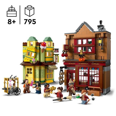 LEGO Harry Potter 76452 Negozio di accessori di Quidditch e Gelateria Gioco Età 8