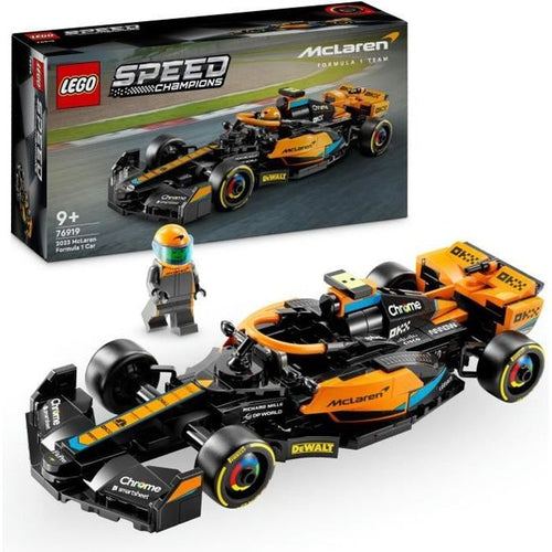 LEGO Speed Champions 76919 McLaren 2023 Auto da corsa di Formula 1, Veicolo giocattolo