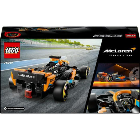 LEGO Speed Champions 76919 McLaren 2023 Auto da corsa di Formula 1, Veicolo giocattolo