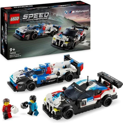 LEGO Speed Champions 76922 Auto da corsa BMW M4 GT3 e BMW M Hybrid V8, Idea regalo