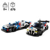 LEGO Speed Champions 76922 Auto da corsa BMW M4 GT3 e BMW M Hybrid V8, Idea regalo