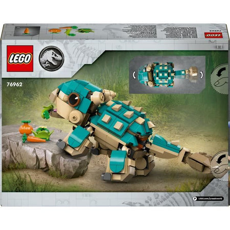 LEGO Jurassic World 76962 Baby Bumpy, l'Ankylosaurus - Per i fan del Cretaceous Camp