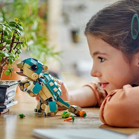 LEGO Jurassic World 76962 Baby Bumpy, l'Ankylosaurus - Per i fan del Cretaceous Camp