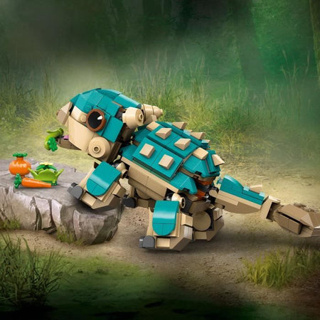LEGO Jurassic World 76962 Baby Bumpy, l'Ankylosaurus - Per i fan del Cretaceous Camp