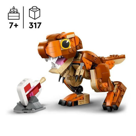 LEGO Jurassic World 76967 Little Eater: la femmina T rex - Gioco di costruzioni per 7 anni