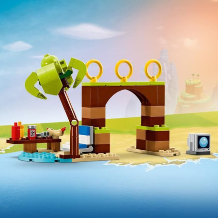 LEGO Sonic the Hedgehog 76997 La Barca Avventura di Tails, Giocattolo Interattivo