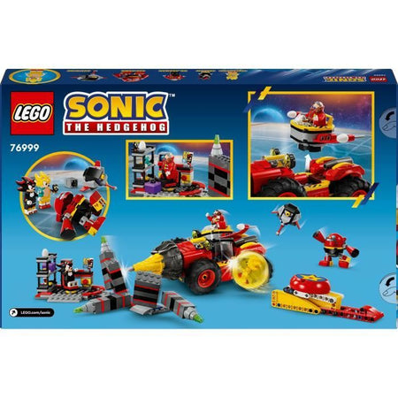 LEGO Sonic the Hedgehog 76999 Super Sonic contro Egg Drillster, con Shadow e il Dr. Eggman