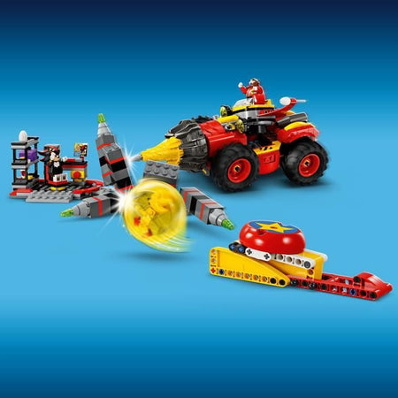 LEGO Sonic the Hedgehog 76999 Super Sonic contro Egg Drillster, con Shadow e il Dr. Eggman
