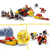 LEGO Sonic the Hedgehog 76999 Super Sonic contro Egg Drillster, con Shadow e il Dr. Eggman