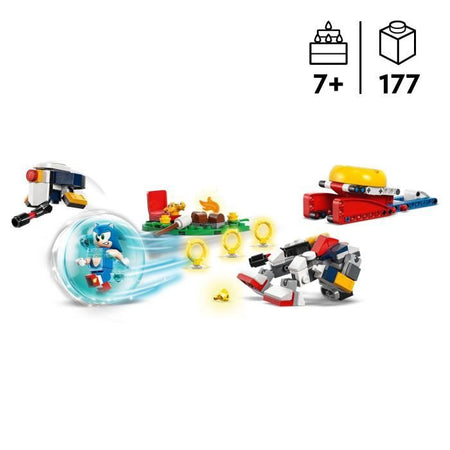LEGO Sonic the Hedgehog 77001 Sonic's Campfire Conflict Giocattolo per bambini dai 7 anni in su