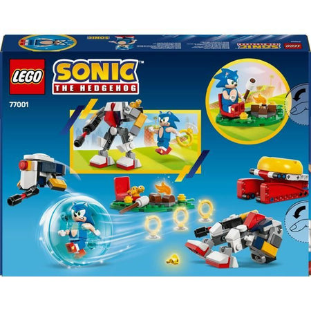 LEGO Sonic the Hedgehog 77001 Sonic's Campfire Conflict Giocattolo per bambini dai 7 anni in su