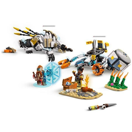 LEGO Horizon Adventures 77037 Aloy e Varl contro Testudien e Sawtooth - Gioco 9 anni