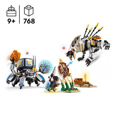 LEGO Horizon Adventures 77037 Aloy e Varl contro Testudien e Sawtooth - Gioco 9 anni