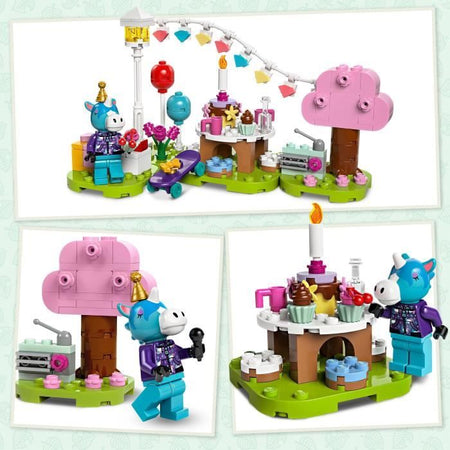 LEGO Animal Crossing 77046 La merenda di compleanno di Lico, giocattolo da costruzione creativo