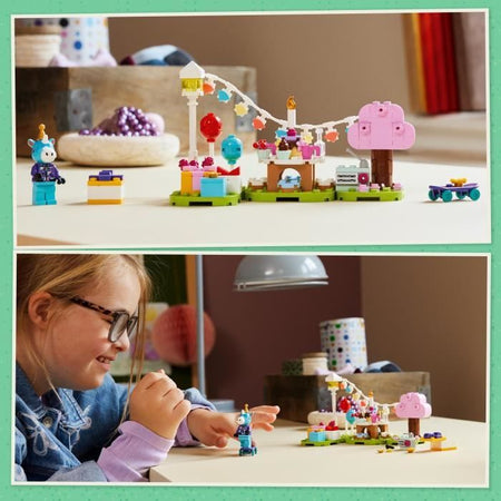 LEGO Animal Crossing 77046 La merenda di compleanno di Lico, giocattolo da costruzione creativo