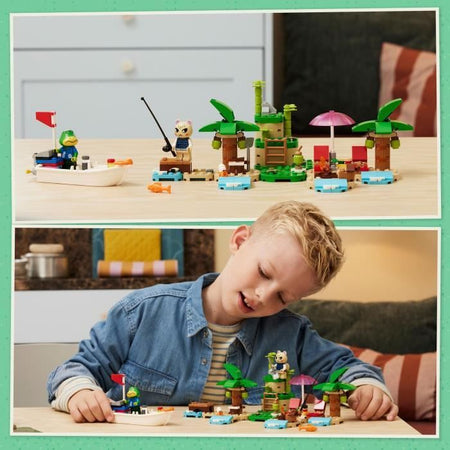 LEGO Animal Crossing 77048 Escursione marittima dell'Ammiraglio, giocattolo creativo per bambini