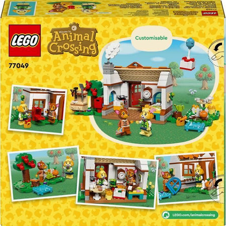LEGO Animal Crossing 77049 La visita di Maria, giocattolo da costruzione, con 2 minifigure