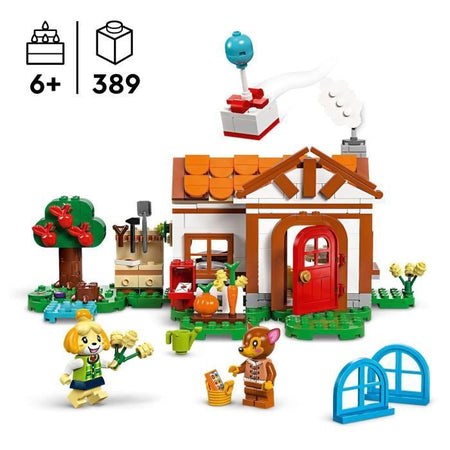 LEGO Animal Crossing 77049 La visita di Maria, giocattolo da costruzione, con 2 minifigure