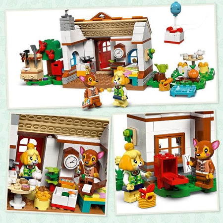 LEGO Animal Crossing 77049 La visita di Maria, giocattolo da costruzione, con 2 minifigure