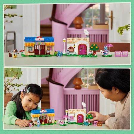 LEGO Animal Crossing 77050 Il negozio di Nook e la casa di Rosie, set di costruzioni creative