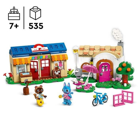 LEGO Animal Crossing 77050 Il negozio di Nook e la casa di Rosie, set di costruzioni creative