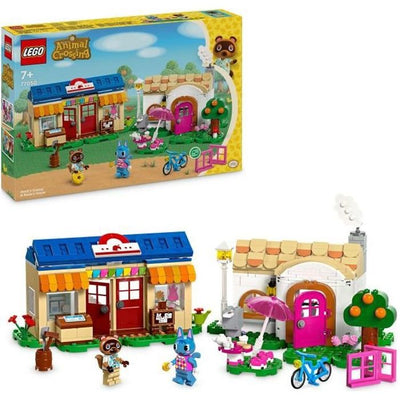 LEGO Animal Crossing 77050 Il negozio di Nook e la casa di Rosie, set di costruzioni creative