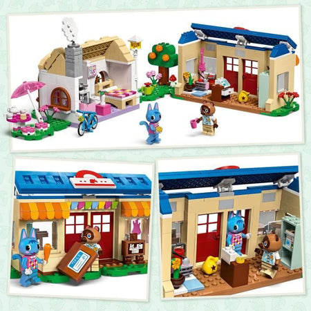 LEGO Animal Crossing 77050 Il negozio di Nook e la casa di Rosie, set di costruzioni creative