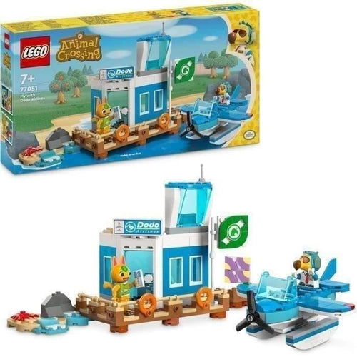 LEGO Animal Crossing 77051 Viaggio aereo con Dodo Airlines - Set con un aereo di linea