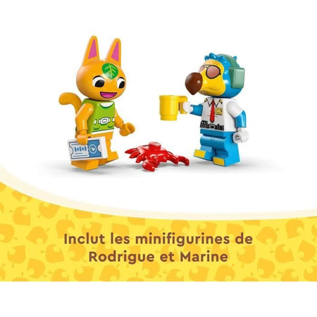 LEGO Animal Crossing 77051 Viaggio aereo con Dodo Airlines - Set con un aereo di linea