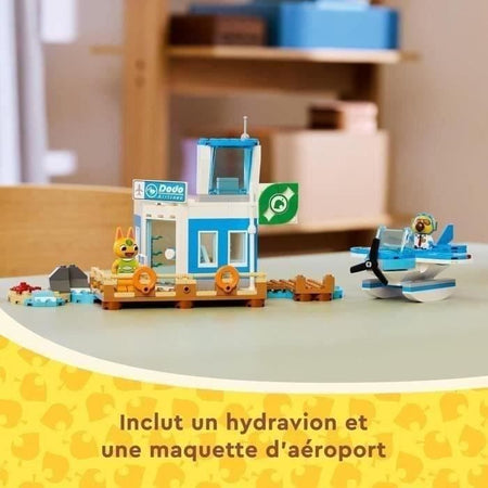 LEGO Animal Crossing 77051 Viaggio aereo con Dodo Airlines - Set con un aereo di linea