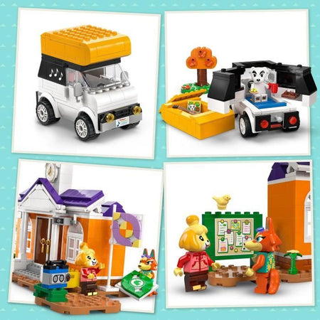 LEGO Animal Crossing 77052 Concerto di Kéké in piazza - Giocattolo costruibile con Café