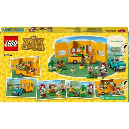 LEGO Animal Crossing 77054 La roulotte e il supporto da giardino di Racine - Macchinina