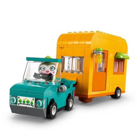 LEGO Animal Crossing 77054 La roulotte e il supporto da giardino di Racine - Macchinina
