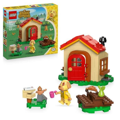 LEGO Animal Crossing 77058 Casa Acogedora de Mirza - Juguete para nios de 6 aos