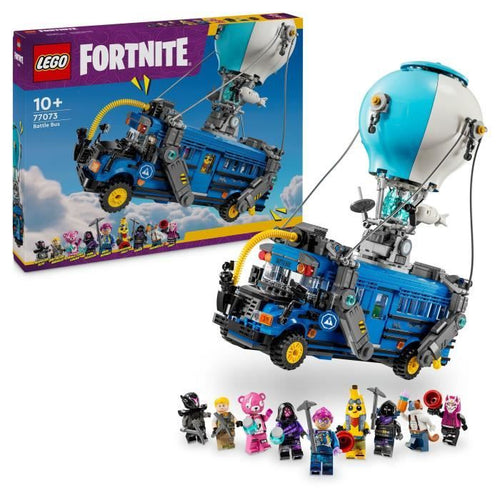 LEGO Fortnite 77073 Battle Bus Set da costruzione da collezione ispirato al videogioco